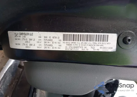 2008 Dodge Ram 1500 Slt z USA, uszkodzony, nr VIN 1D7HU182X8S577479